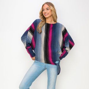 Tie bottom dolman sleeve